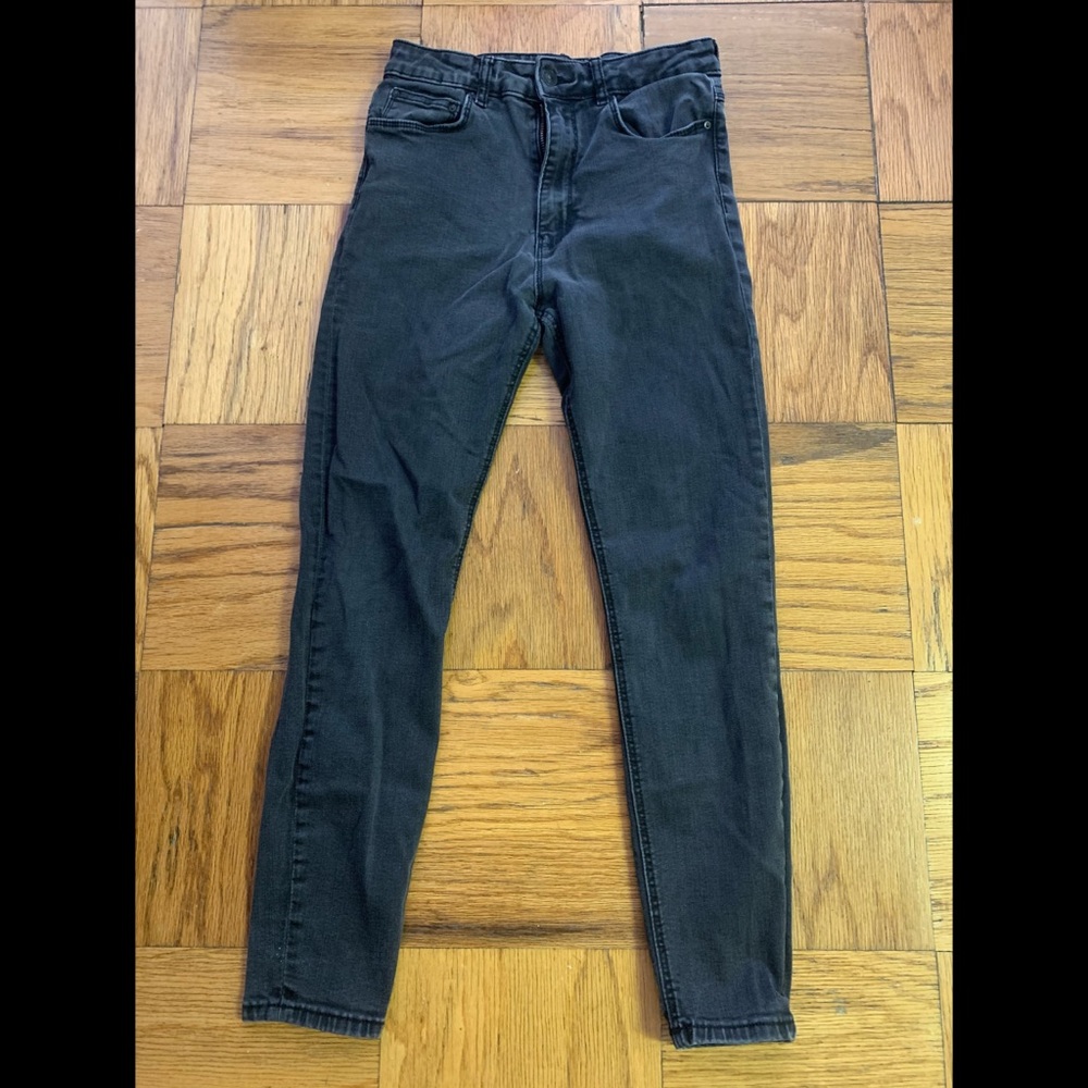 Zara Woman Black Skinny Jean Denim